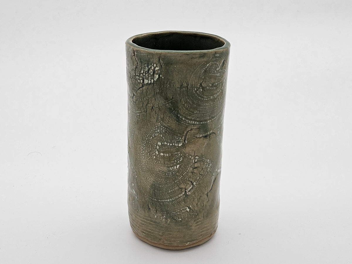 Medium Vase with spiral pattern