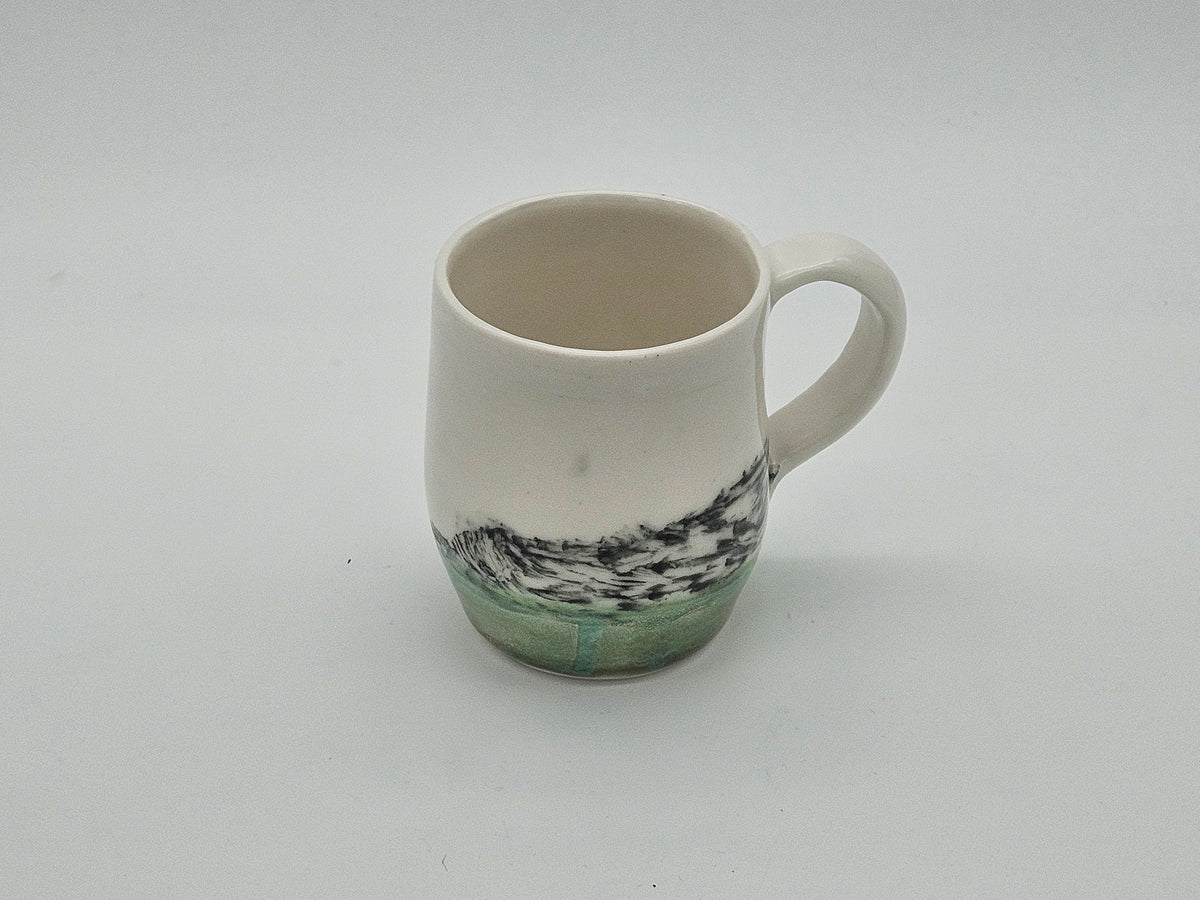 Porcelain - Green Mountain Mug