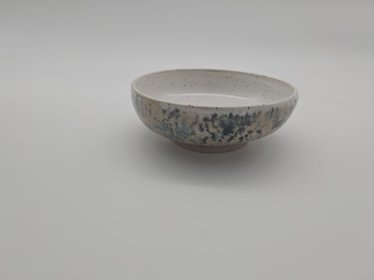 small bowl - abstract flowers